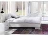 Łóżko Lux stripes - biała