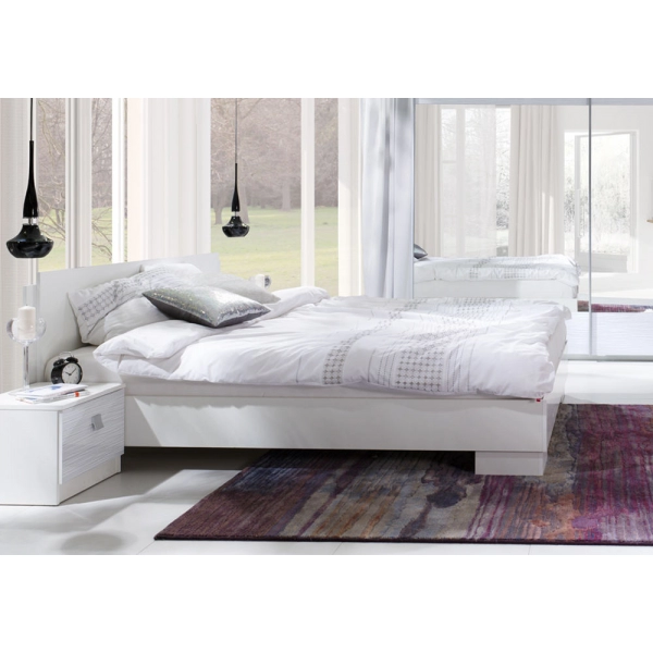 Łóżko Lux stripes - biała