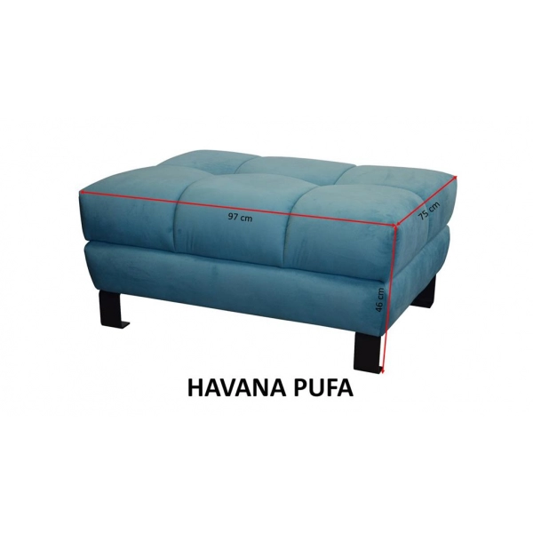 Pufa Havana - wymiary