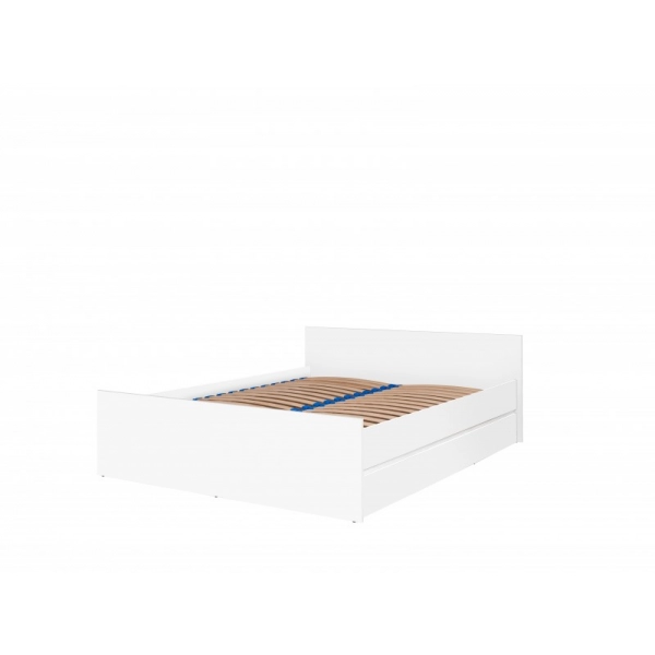 Meble Cosmo - C16 - Łóżko 160 - biały